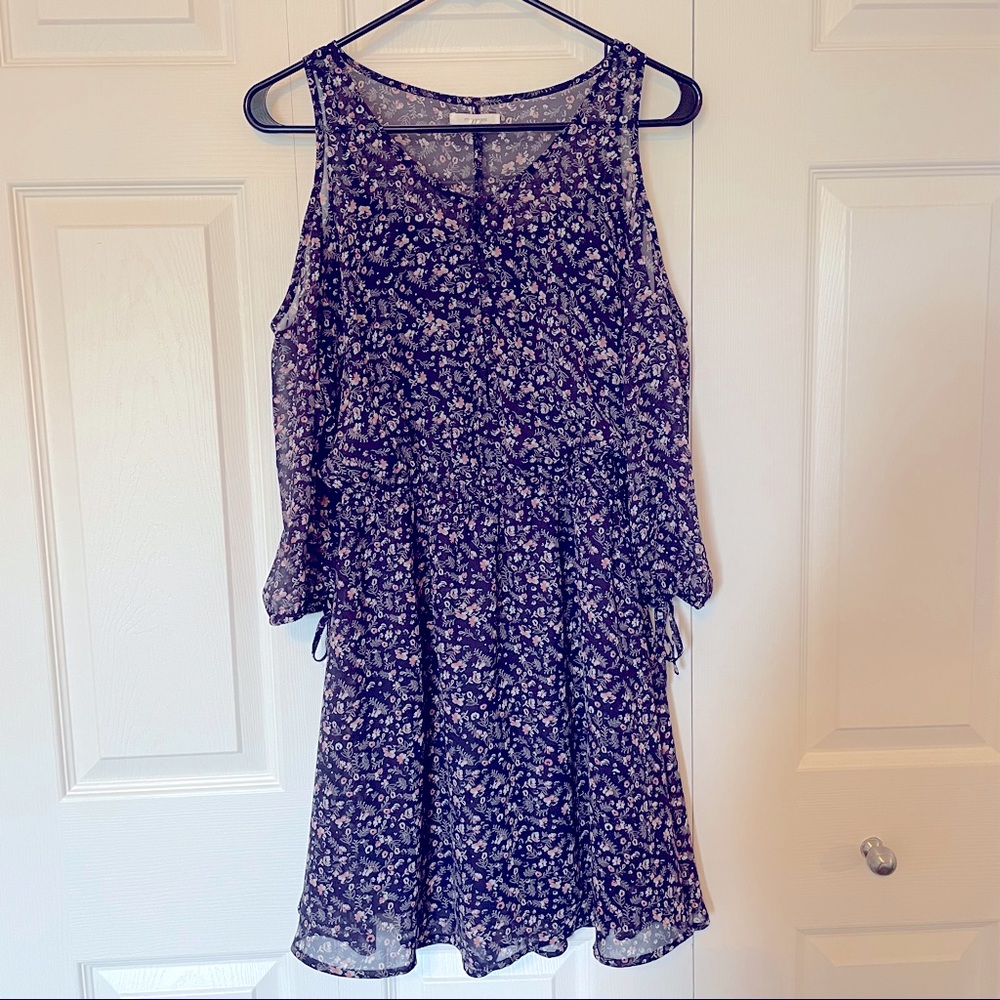 Blue Floral Dress